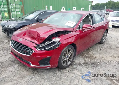 2019 Ford Fusion Sel from USA, damaged, VIN 3FA6P0CD0KR229193